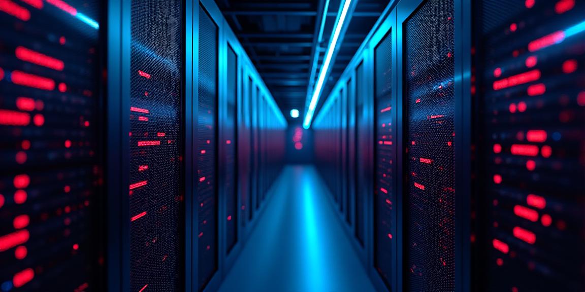 Illustration abstraite de la sécurité des données et de la technologie aérospatiale